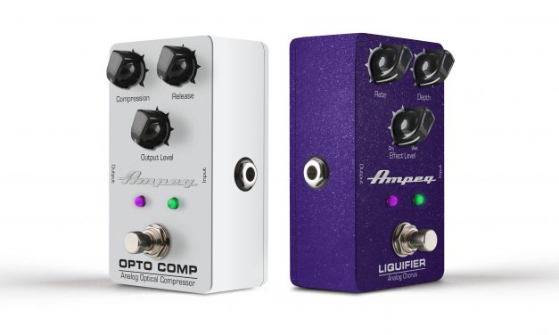 Ampeg Launch Analog Chorus and Optical Compressor